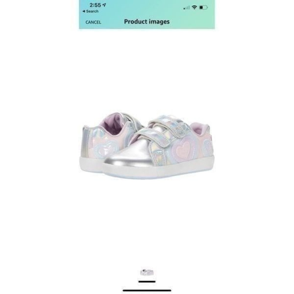 Keds girl 5.5 wide baby gym shoe